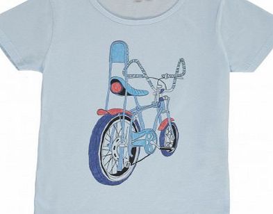 Chopper T-shirt Pale blue `2 years,4 years,6