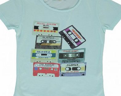 Mixtape T-shirt Pale green `2 years,4 years,6