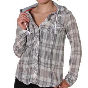 Hurley Ladies Cobra 2 Hooded sheer shirt