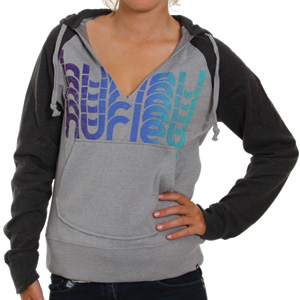 Hurley Ladies Michigan V neck hoody