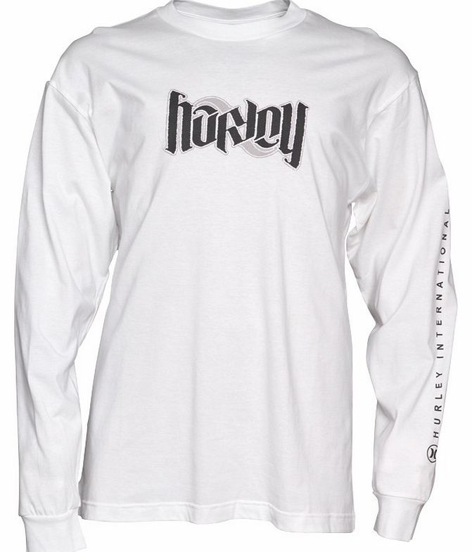 Mens Gram Long Sleeve T-Shirt White