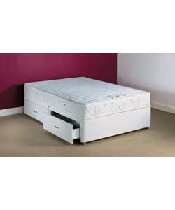 Berkshire Pocket Memory Double Divan - 4 Drawer