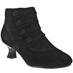 Female Goodness Suede Upper in Black