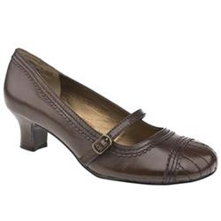 Female Pastry Leather Upper in Dark Brown