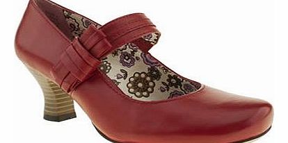 womens hush puppies red philippa bow high