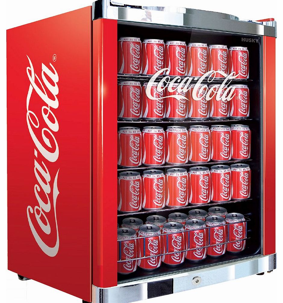 Coca-Cola Undercounter Fridge from Husky