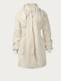 HUSSEIN CHALAYAN COATS CREAM 40 IT HC-U-HDR502A