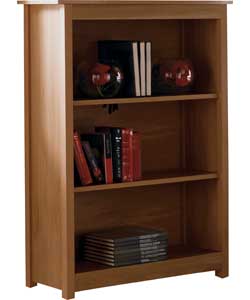 Hygena Easybuild Small Bookcase - Oak Effect