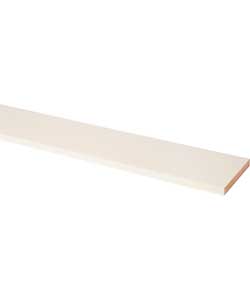 Imola 2400mm Plinth - Cream Gloss