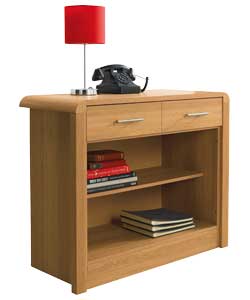 Strand Console Unit - Oak Effect