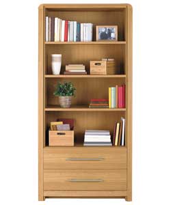 Hygena Strand Oak Bookcase