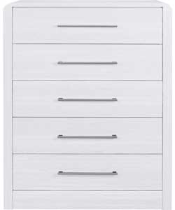 Strand Ready Assembled 5 Drawer Chest -