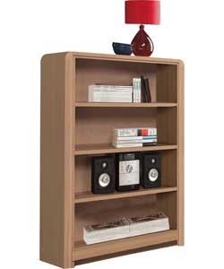 Strand Short Bookcase - Oak Effect