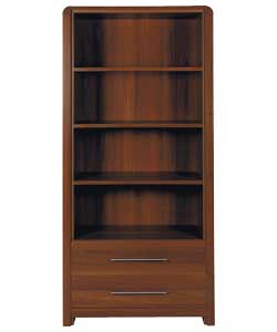 Strand Walnut Effect Bookcase