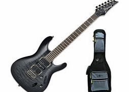 S671QM Electric Guitar Trans Gray