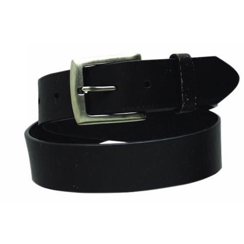 Mens Icon Crackle Belt Black