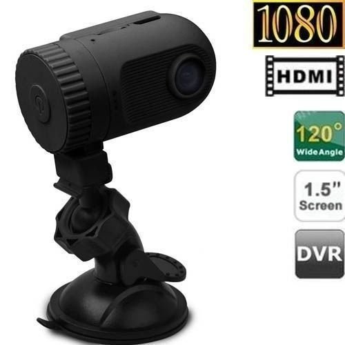 TM) 1080P 1.5 INCH Car DVR Driving Recorder, Video Camera GS608 + 120 Degree Wide Angle + G-sensor + 5 Megapixel CMOS + Loop Recorder + Motion Detection