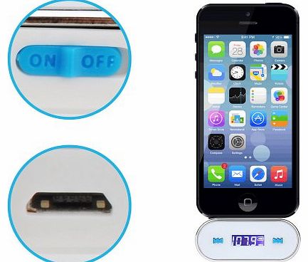 TM) Wireless 3.5mm In-car LCD Display Fm Transmitter for iPhone 5 5C 5S ipad 1 2 3 4 ipad mini iPod Samsung Galaxy S2 i9100 SII S3 i9300 SIII S4 SIV i9500 Note 2