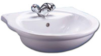 Alto Semi Countertop Basin 55cm