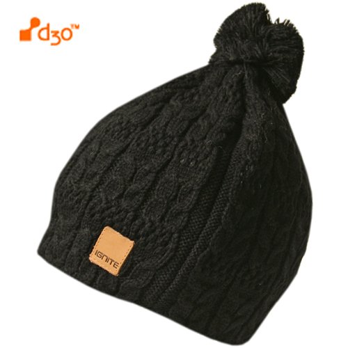 Mens IGNITE Ritzy d3o Beanie Black