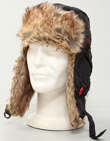 Ruby Trapper hat - Black