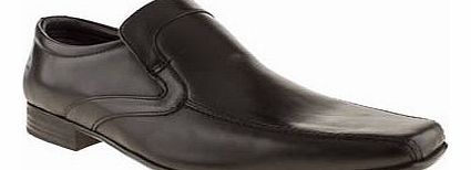 mens ikon black english tram slip shoes