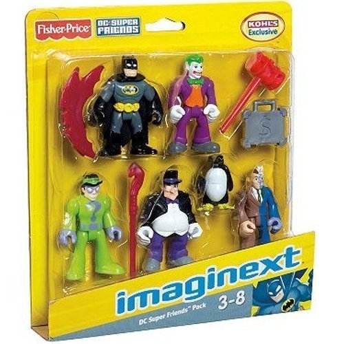 DC Super Friends Pack Batman etc to go with batcave