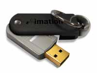 22359 USB 2.0 pivot flash drive with 1GB