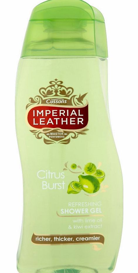 Leather Shower Gel Citrus Burst 300ml