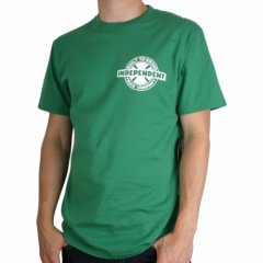 Mens Independent Btg Chest Tee Green