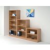 Bookcase Low W850xD350xH720mm Beech