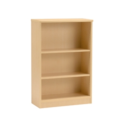 Influx Bookcase Medium W800xD350xH1200mm Maple