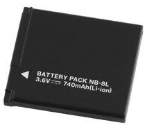 Canon NB-8L Digital Camera Battery - Equivalent