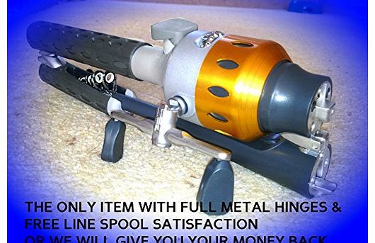 2 - With Full Metal Hinges & Free Lines Spool Genuine item