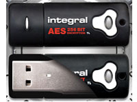 USB Flash Drive - 1GB CRYPTO AES 256