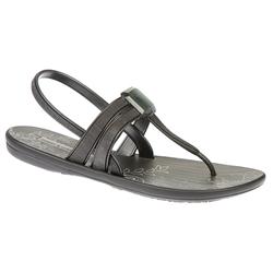 Female Gisele Bundchen Reef Sandal in Black, Gold