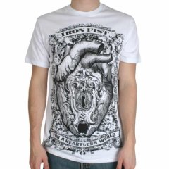 Mens Iron Fist Artless World Tee White