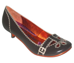 Irregular Choice IC DRAWN ON BUCKLE KITTEN CT