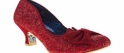 Red Dazzle Razzle Glitter Low