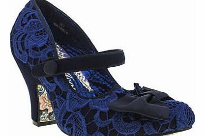 womens irregular choice navy fancy this