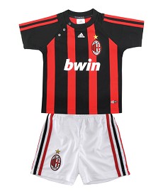 Adidas 08-09 AC Milan home Mini Kit