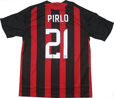 Adidas 08-09 AC Milan home (Pirlo 21)