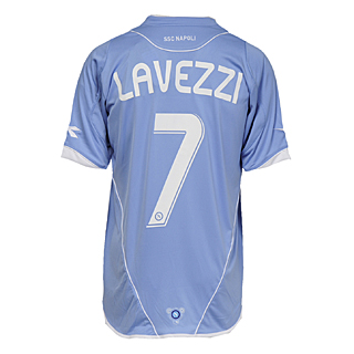 Diadora 08-09 Napoli home (Lavezzi 7)