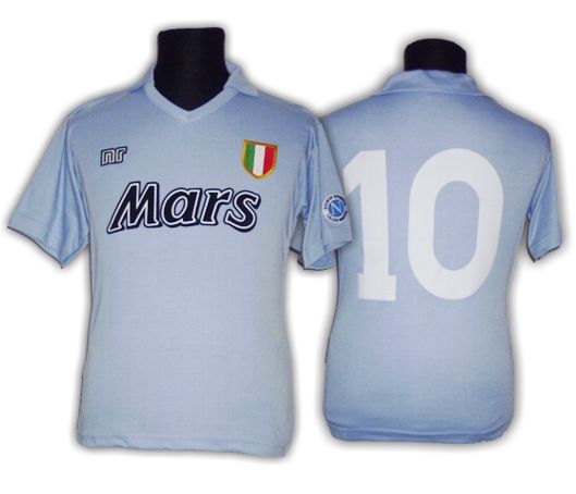  SCUDETTO Maradona NAPOLI Home NR Mars Vintage