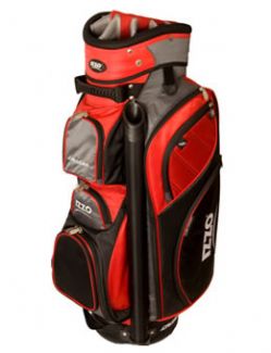 CRUISER CART BAG Black/Orange/Silver