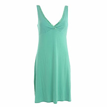 Green jersey dress