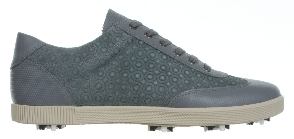 Fine Suede Golf Sneakers Grey