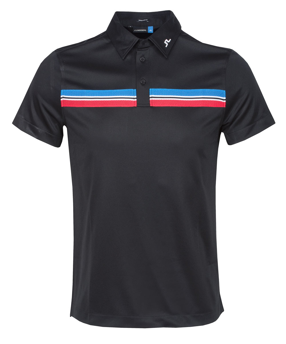 Valentin Fieldsensor Polo Shirt Black