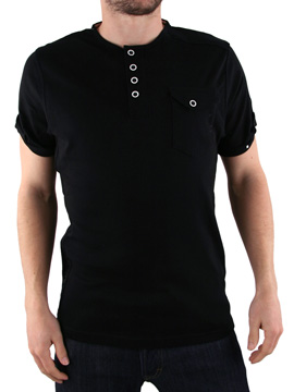 Jack and Jones Black Bob T-Shirt