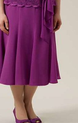 Jacques Vert Chiffon Godet Skirt